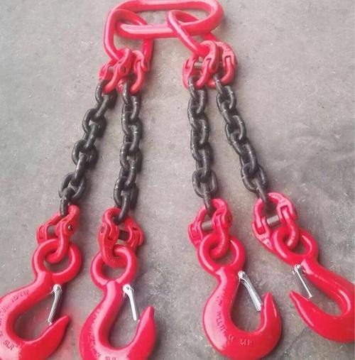 産品名稱:起重鏈條吊索具,g80錳鋼t8級模具吊鈎吊具