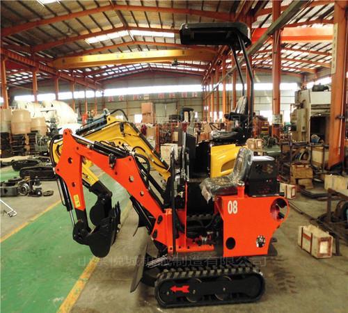 山東悅城機械制造 09小型挖掘機大棚果園農用機械工程建築小挖機